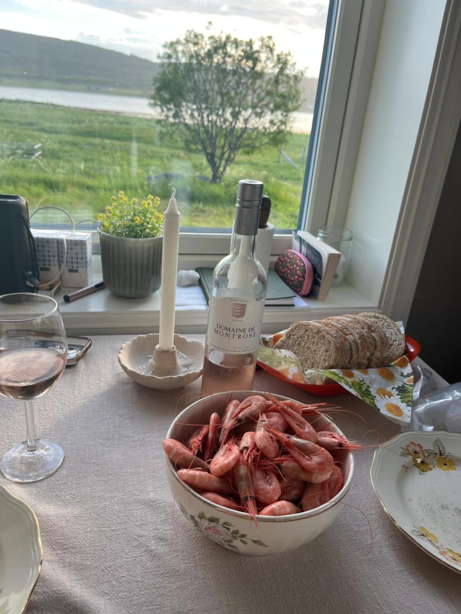 Vila Hos Laura & Valdemar Nord-Lenangen Exteriér fotografie